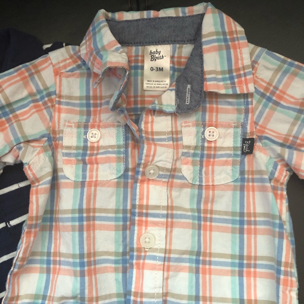 Oshkosh baby boy Button Up